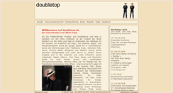 Desktop Screenshot of doubletop.de