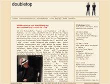 Tablet Screenshot of doubletop.de